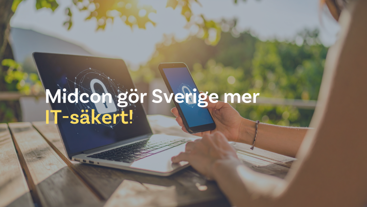 Midcon gör Sverige mer IT-säkert